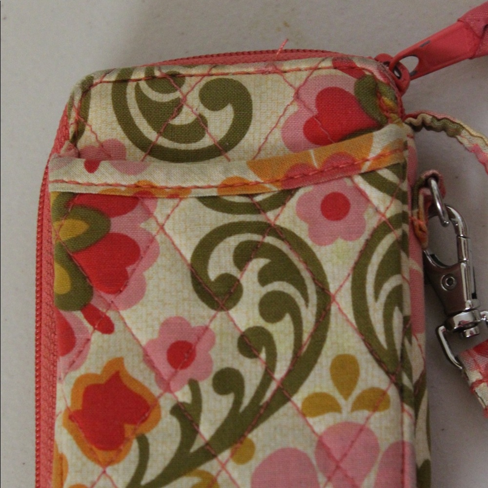 Vera Bradley Floral Wristlet